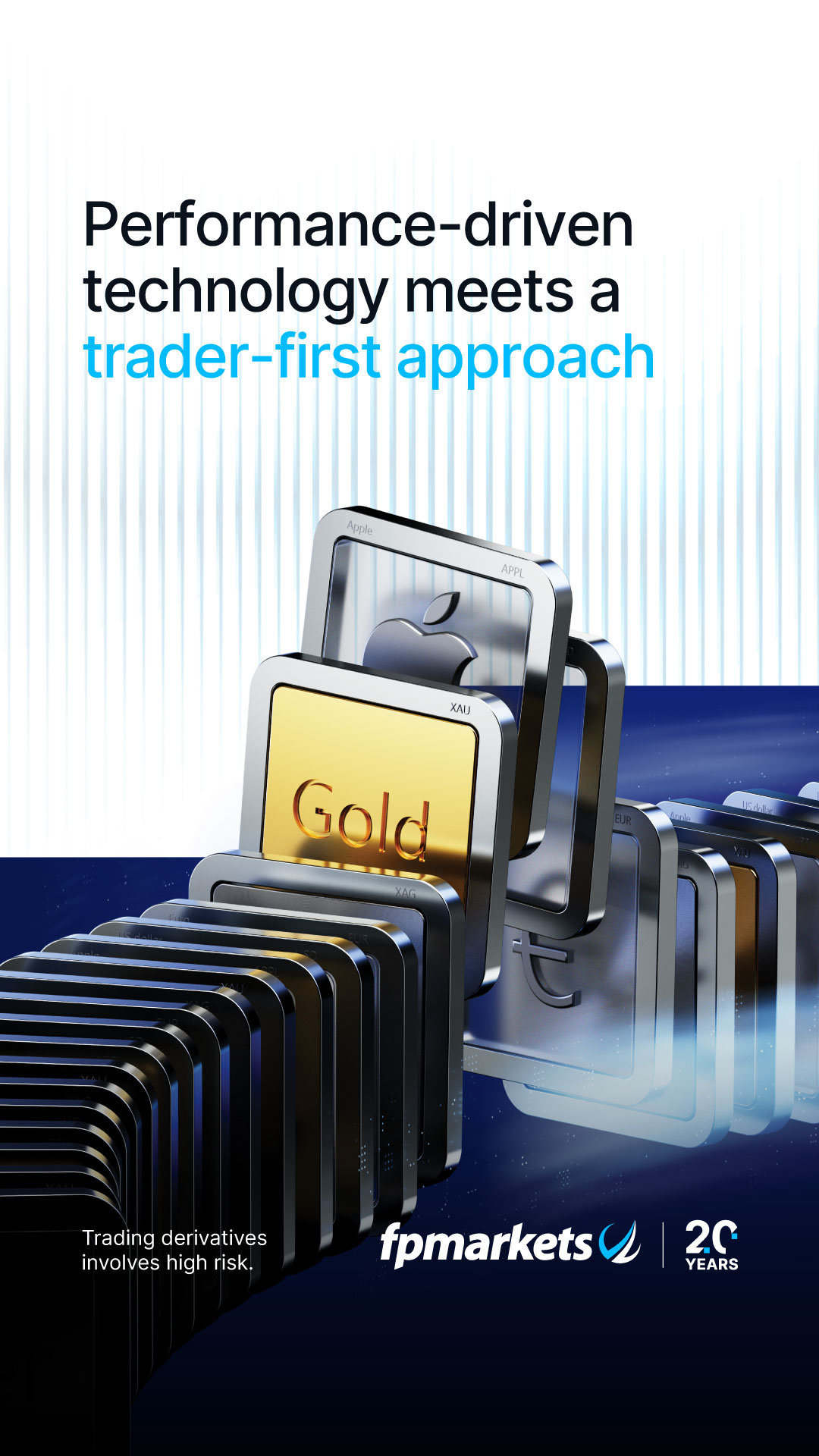 Trade gold with FP Markets
